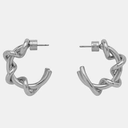 High-end versatile niche minimalist COS earrings cold style earrings