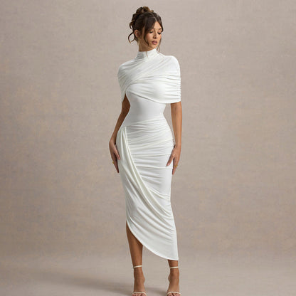 Two-Piece Backless Maxi Dress Set