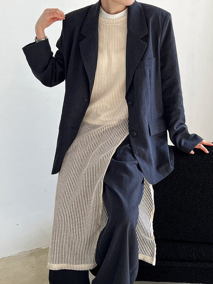 Korean style design cutout slit tank dress - women's spring/summer new arrival - versatile outerwear cover-up