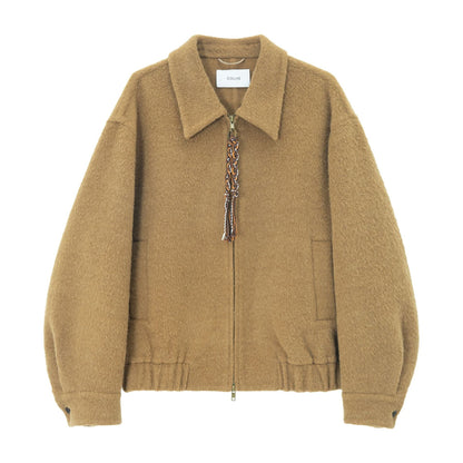 Winter new Suli wool loose lapel casual loose woolen jacket
