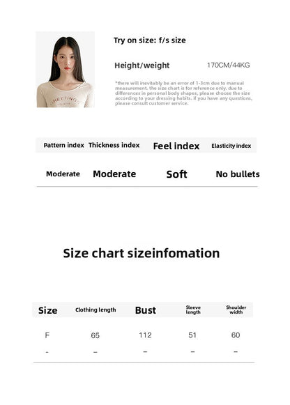 Autumn French retro loose long-sleeved wooden ear edge embroidered striped shirt