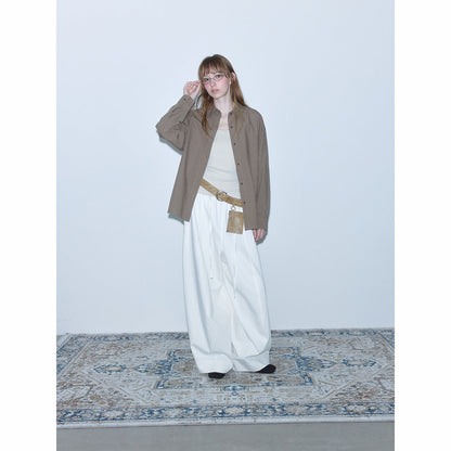 Autumn new casual lapel retro small plaid pure cotton versatile medium and long shirt