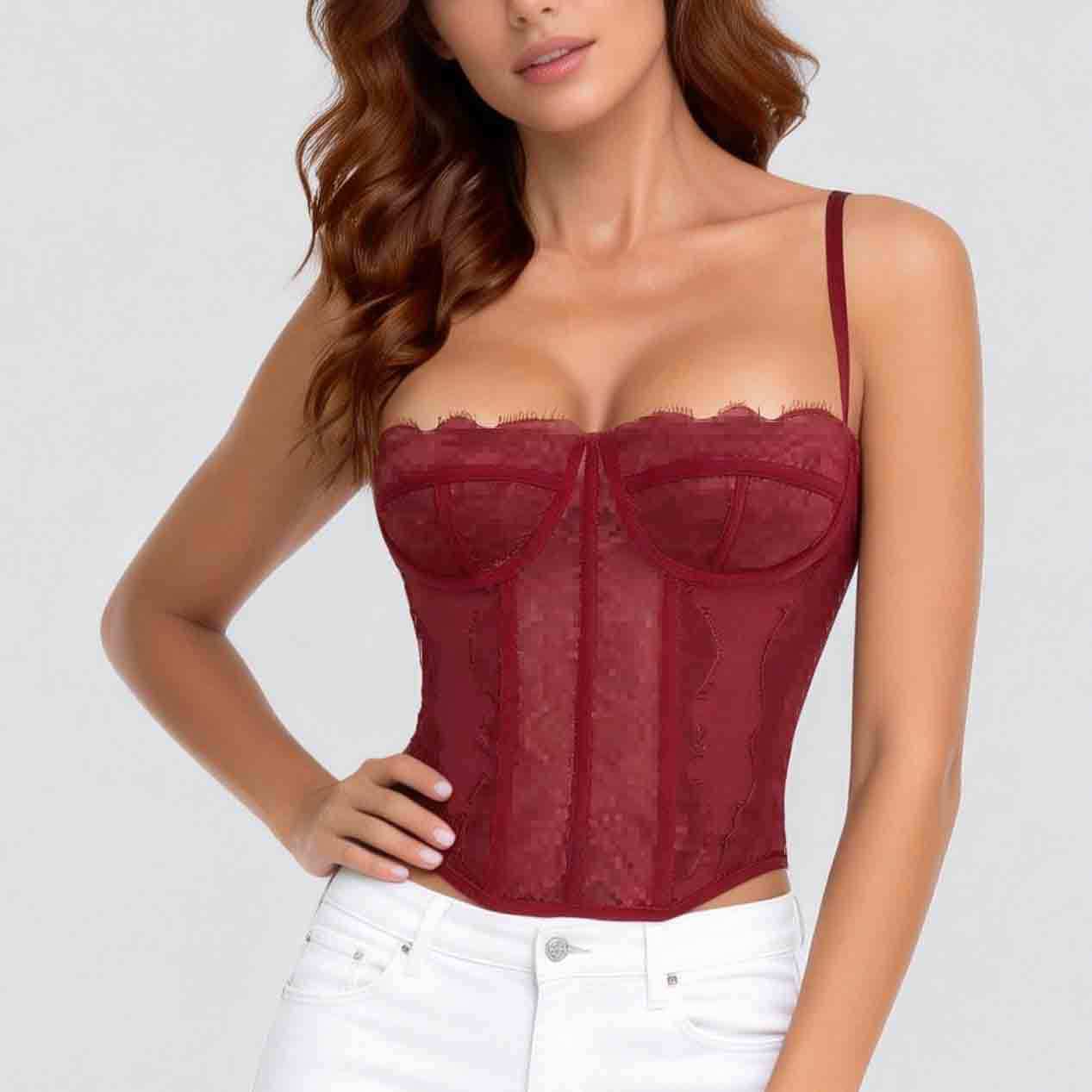 Lace Cami Crop Top