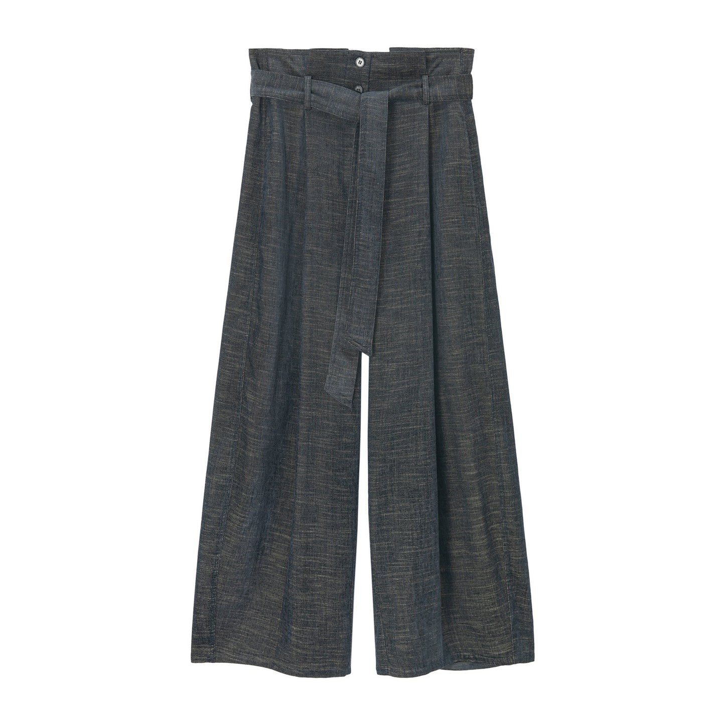Autumn new design adjustment straps fleece two-color loose and versatile casual pants