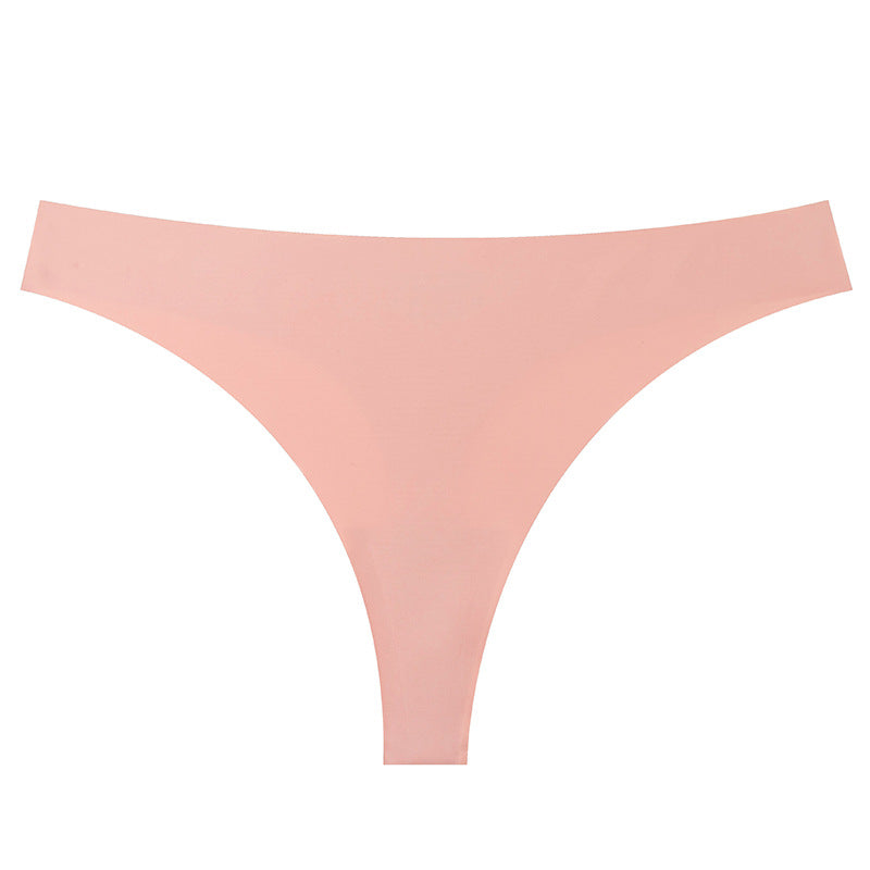 Traceless briefs sexy European and American sports fitness quick-drying women's underwear