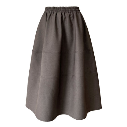 Commuting high-end bud skirt for women, elastic waist covering hips and thin A-shaped skirt in early spring