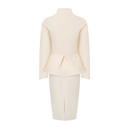French Xiaoxiangfeng suit long-sleeved jacket top skirt two-piece set