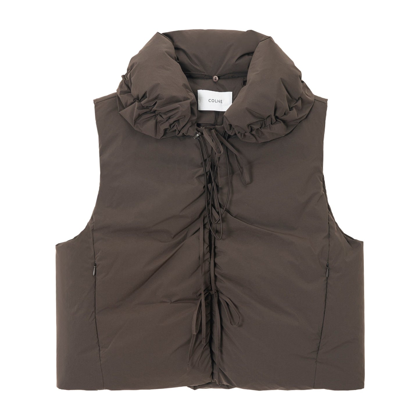Winter 90 white duck down bud collar weft elastic anti-down jacket