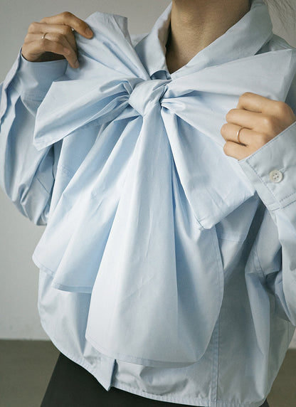 Spring/Summer Vintage Bow Shirt