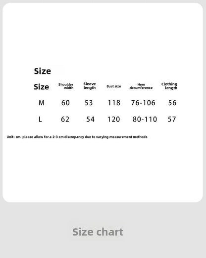 Korean niche V-neck loose waist shirt 2025 autumn new loose lazy style shirt 8501