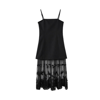 Sexy camisole dress female lace