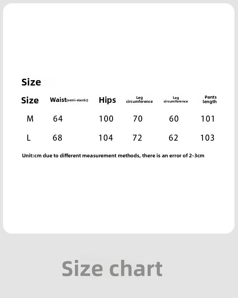 Korean version of wide-leg pants women's summer new drooping straight-leg pants loose casual mopping long pants 5115