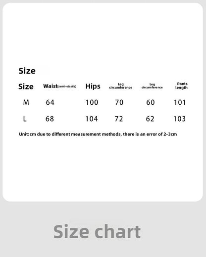Korean version of wide-leg pants women's summer new drooping straight-leg pants loose casual mopping long pants 5115