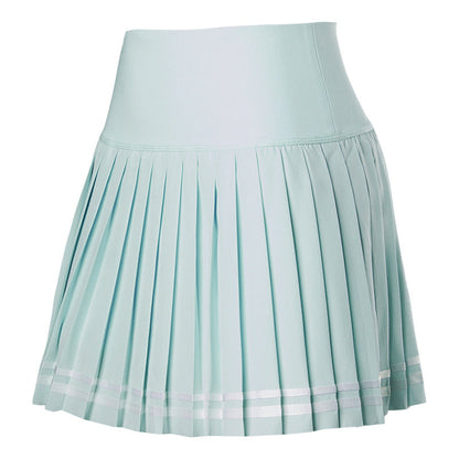 Women's Tennis Skirt Quick-Drying Sports Pleated Skirt with Shorts Fitness Yoga
