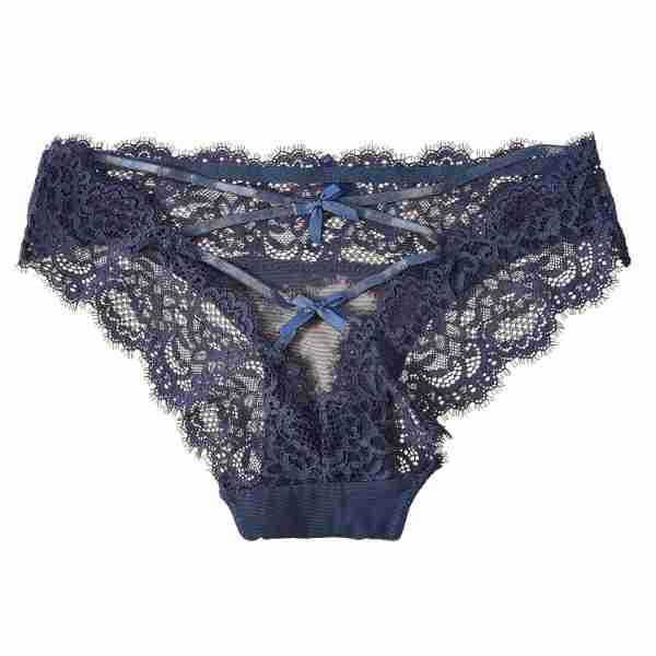 Underwear Factory Low Waist Sexy Ladies Underwear Lace Sexy Panties Cross Thong Breathable Seduction Female
