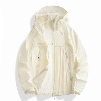 UV Protection Jacket Women Men Lightweight Hooded Sun Protection Outdoor