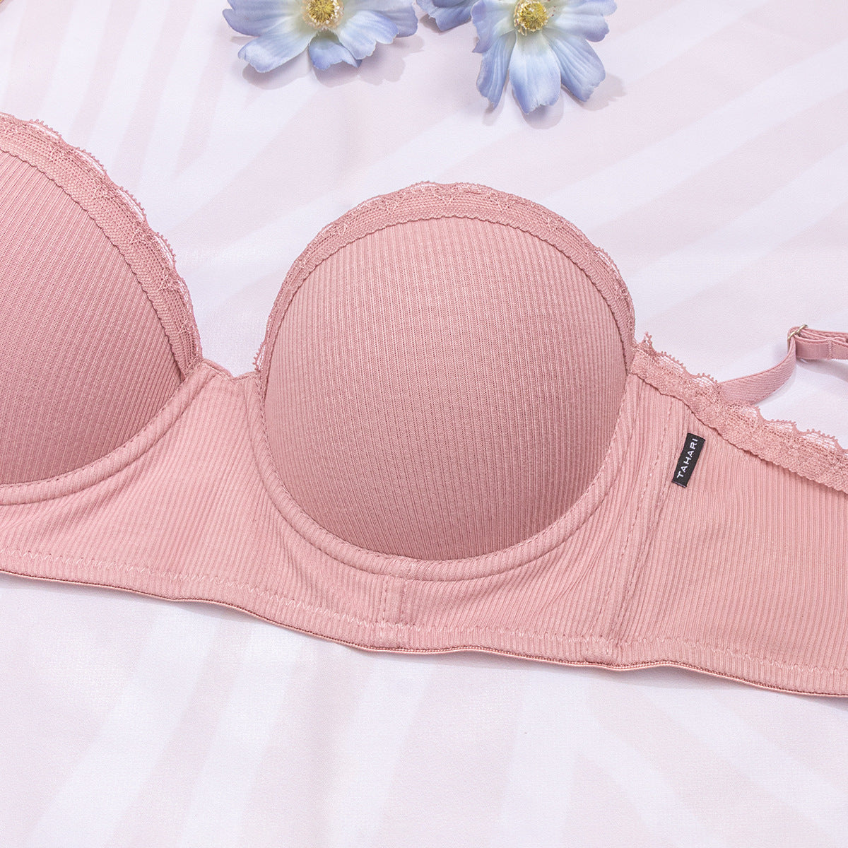 Women's bra gathering adjustment type upper support comfortable anti-sagging large chest small underwear