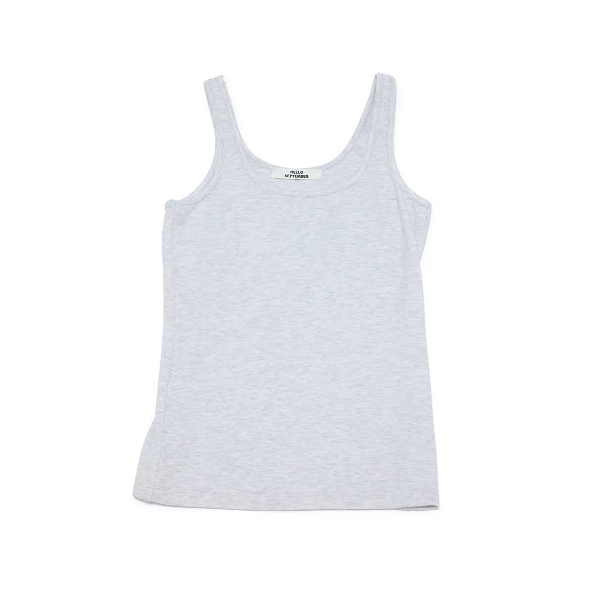 Autumn new casual basic versatile wormwood slim-fitting simple solid color knitted small vest