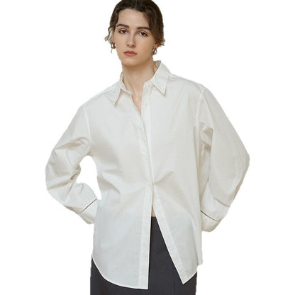 Cotton Button-Up Shirt