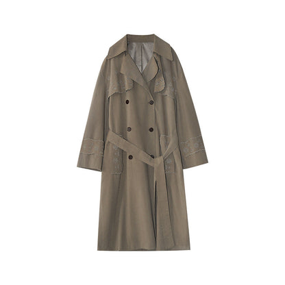 Temperament Commuter Gentle British Windbreaker Jacket