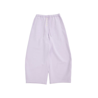 Spring new high-waisted multi-buckle lace-up basic versatile simple and easy casual sweatpants