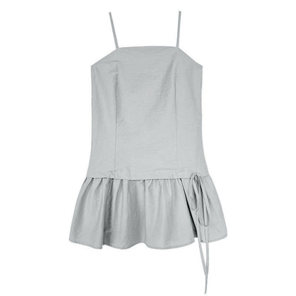 Korean versatile lace suspender vest skirt women's summer new slim-fitting and thin inner bottoming shirt