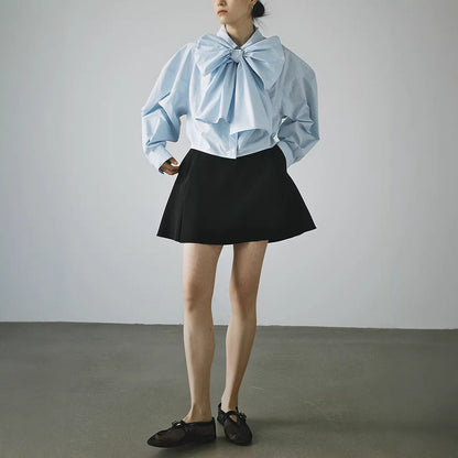Spring/Summer Vintage Bow Shirt