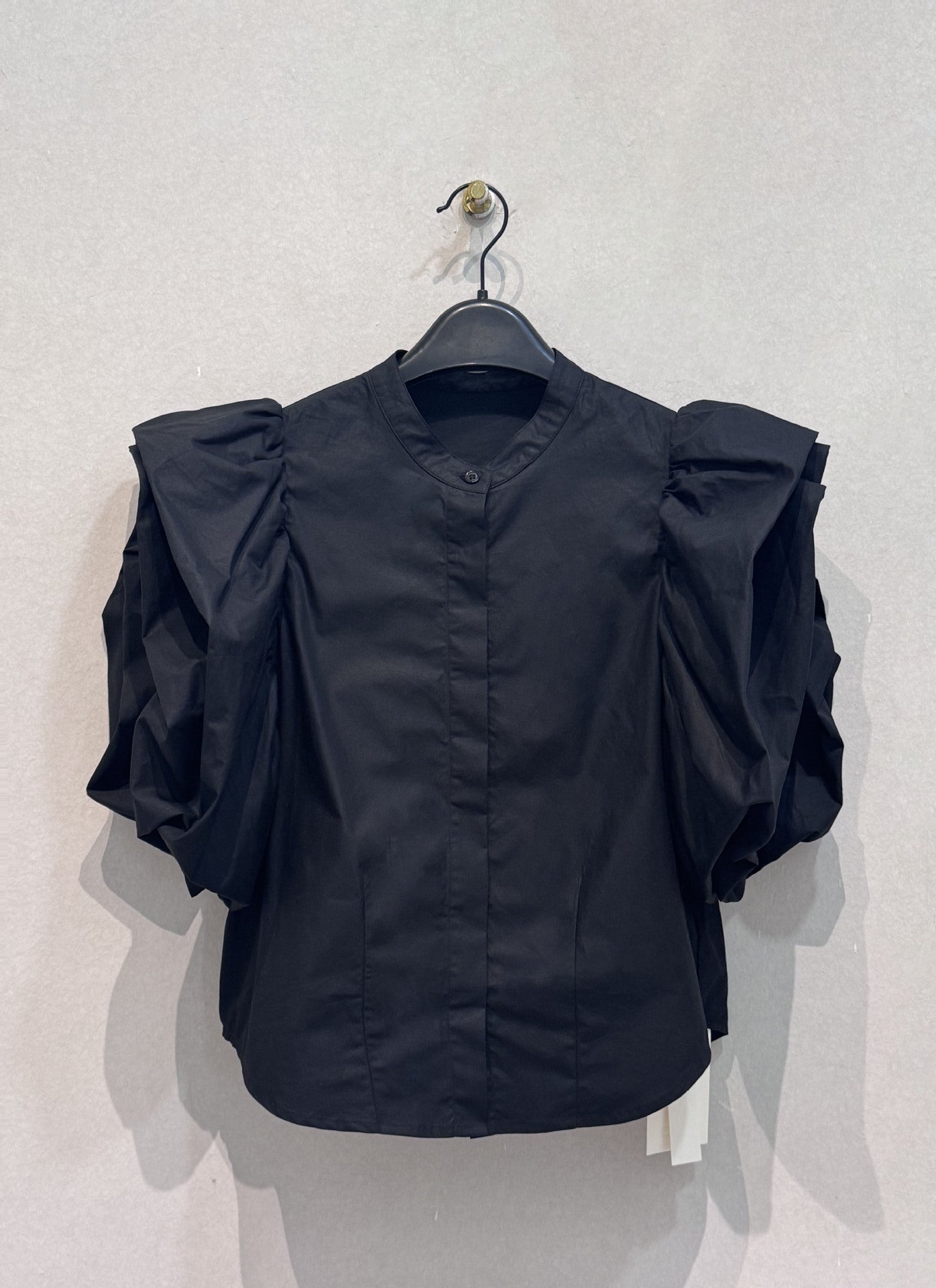 Spring and summer new Japanese French temperament irregular shirt