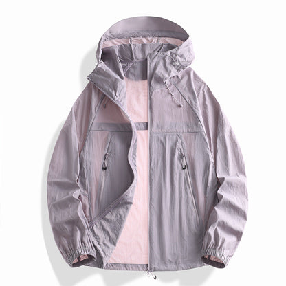UV Protection Jacket Women Men Lightweight Hooded Sun Protection Outdoor