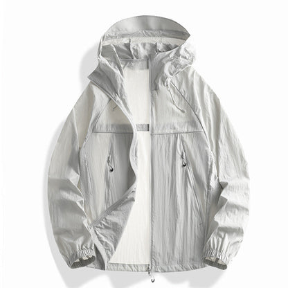 UV Protection Jacket Women Men Lightweight Hooded Sun Protection Outdoor