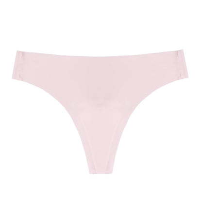 Ice silk seamless anti-embarrassment low-rise underwear sports yoga anti-embarrassment line underwear women's new models