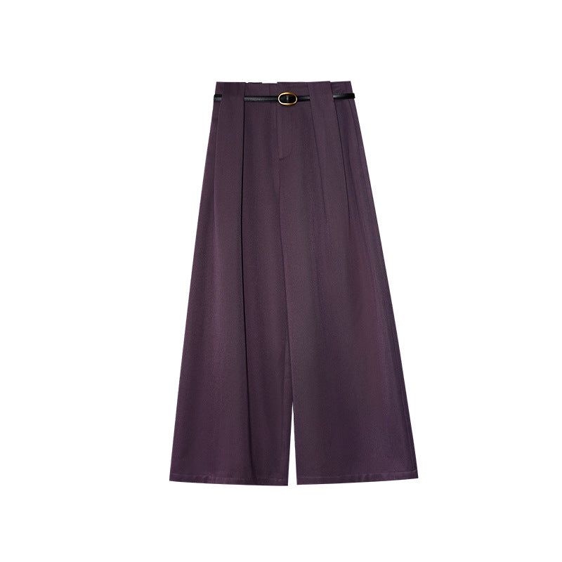 Casual Premium Belt Loose Mopping Pants