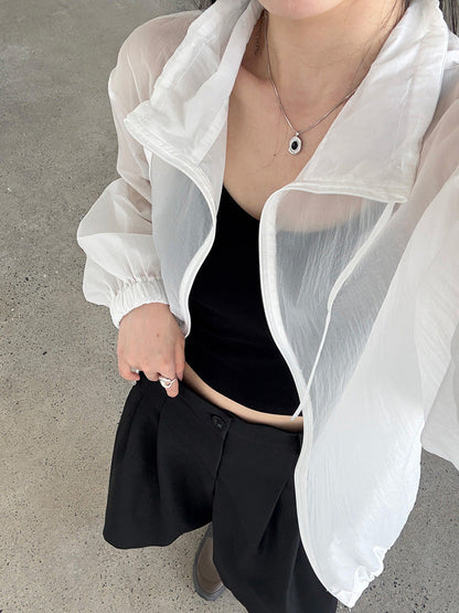 Simple threaded vest women's summer new integrated chest pad with beautiful back and thin suspender top