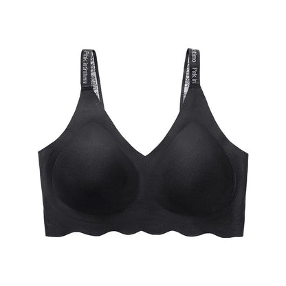 Traceless large-size underwear for women, anti-sagging, comfortable gathering, large breasts, small breasts, large-size bra