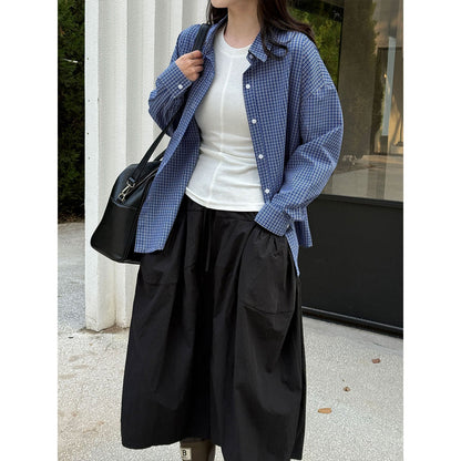 Korean high-end slim-fit bottoming shirt women's early spring new versatile and thin inner top