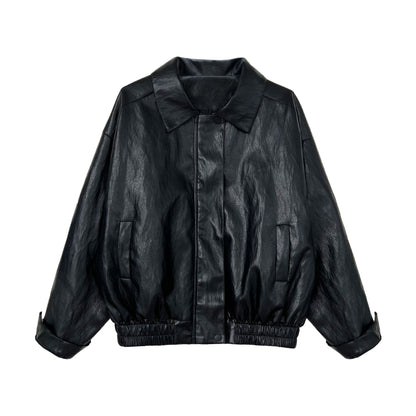 American retro trendy motorcycle jacket