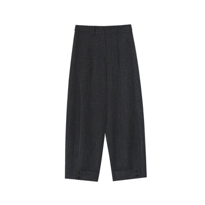 Minimalist Straight Leg Trousers