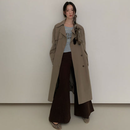 Temperament Commuter Gentle British Windbreaker Jacket