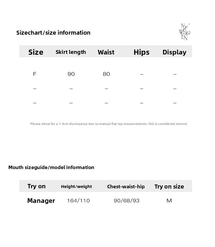 Early spring vacation style beautiful temperament high waist big swing half body cake skirt girl