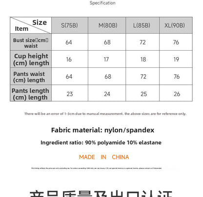 TEMU French Sexy Lace Ladies Underwear Big Breasts Small Gathering Anti-Sagging Underwear Set