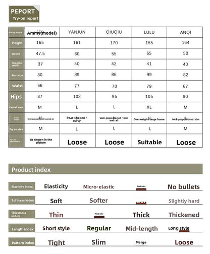Japanese lazy slacks drawstring elastic high waist loose silhouette slimming workwear style wide-leg pants for women