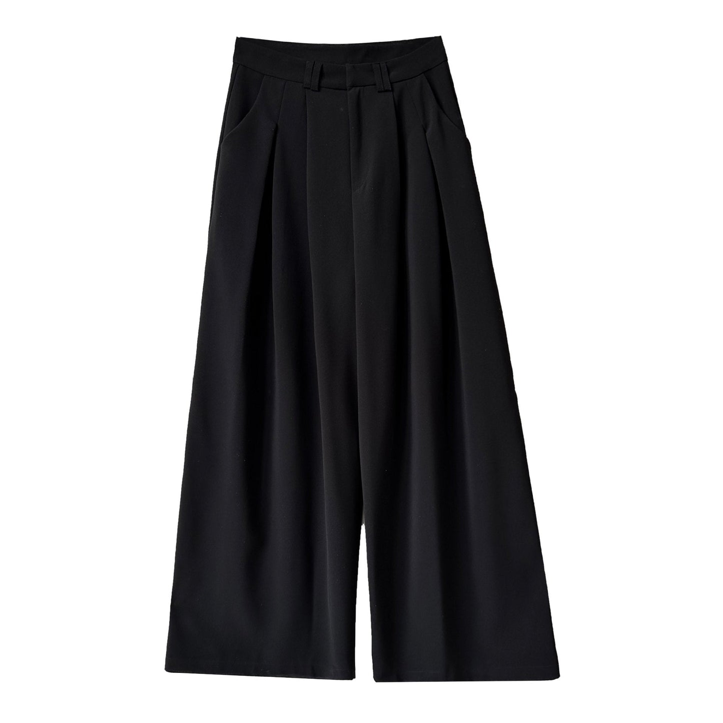 New drape trouser legs casual floor pants