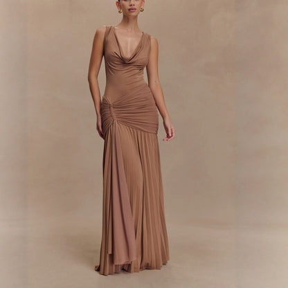 Slim fit INS style dress