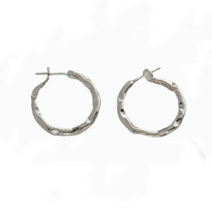Irregular earrings Internet celebrity prime ring niche earrings fashion versatile high sense earrings women