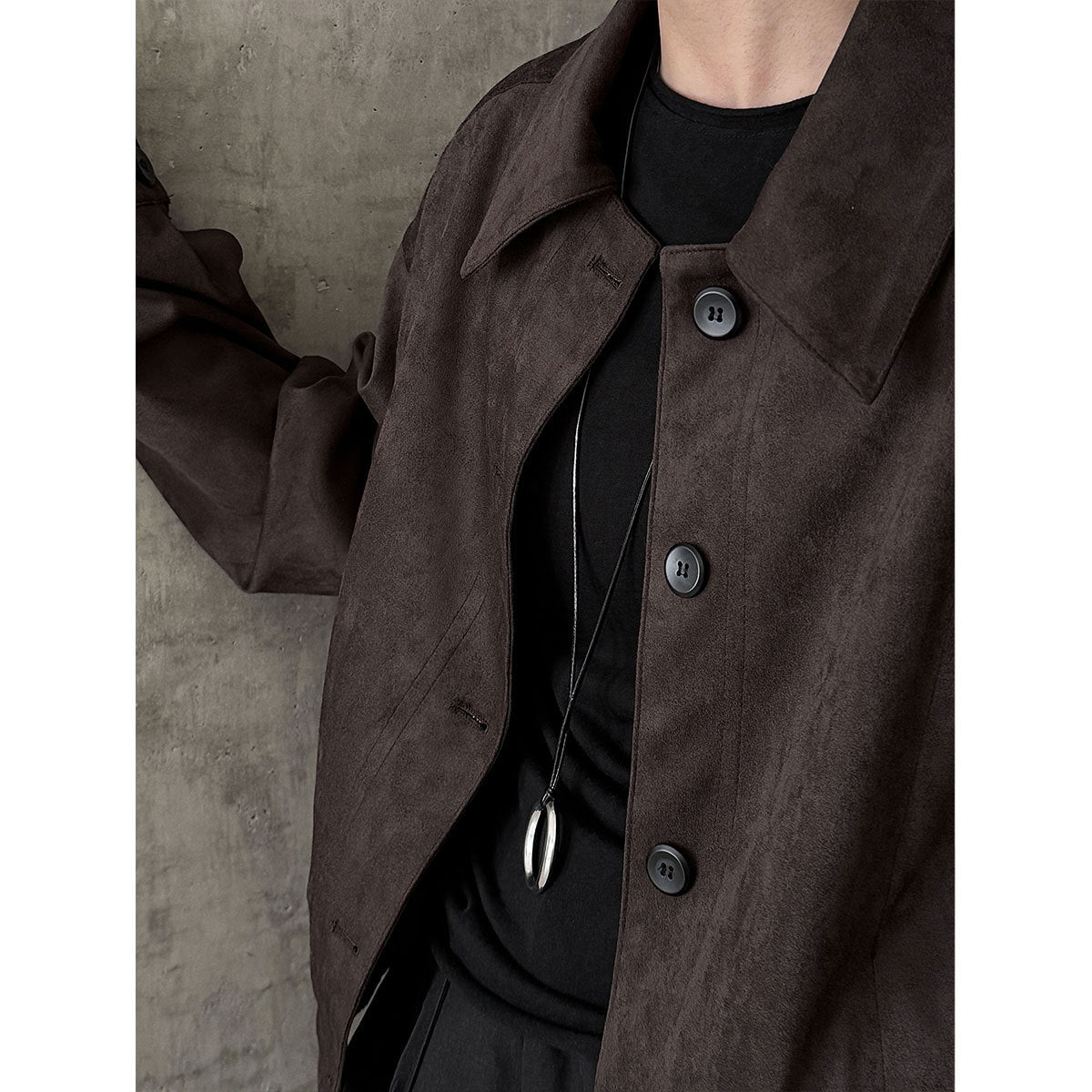 Korean ins Maillard short suede jacket women's autumn new velvet lapel small coat