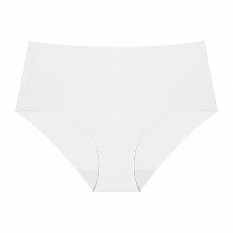 High waist seamless briefs yoga sports comfortable women's underwear women's breathable ice silk underwear