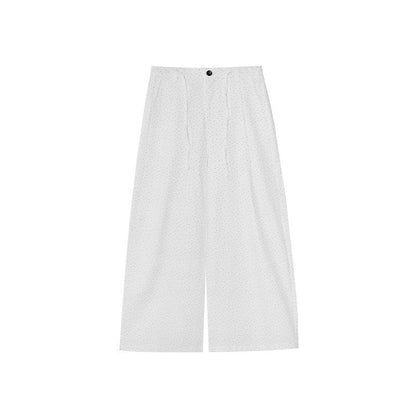 Polka Dot Wide Leg Pants