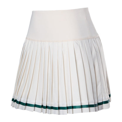 Women's Tennis Skirt Quick-Drying Sports Pleated Skirt with Shorts Fitness Yoga