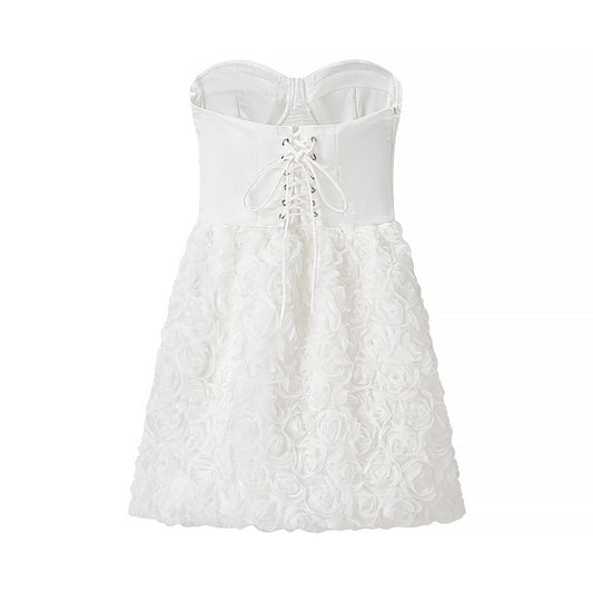 Floral Tube Top Dress