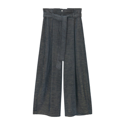 Autumn new design adjustment straps fleece two-color loose and versatile casual pants